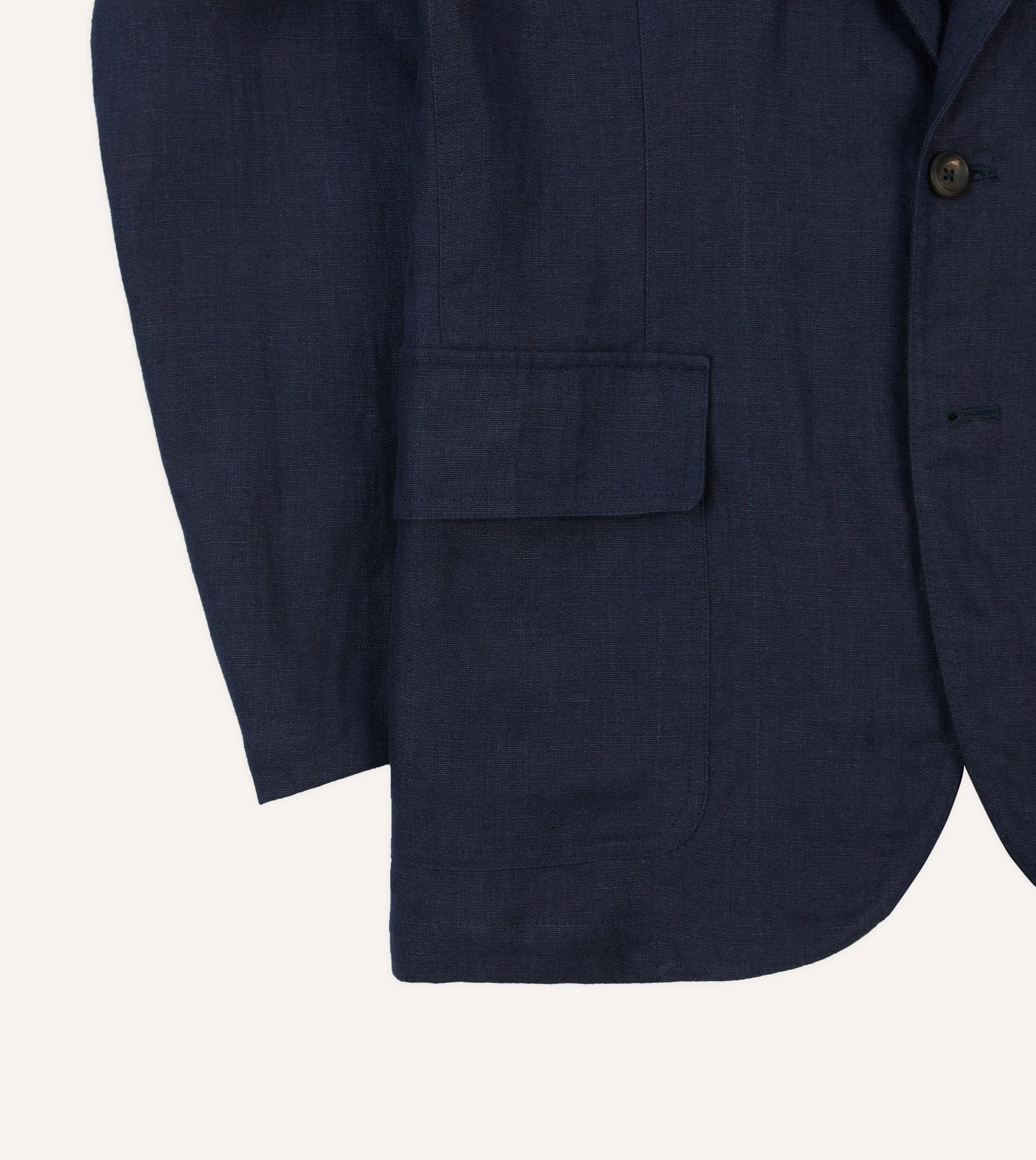 Navy Antique Linen Games Blazer Mk. I