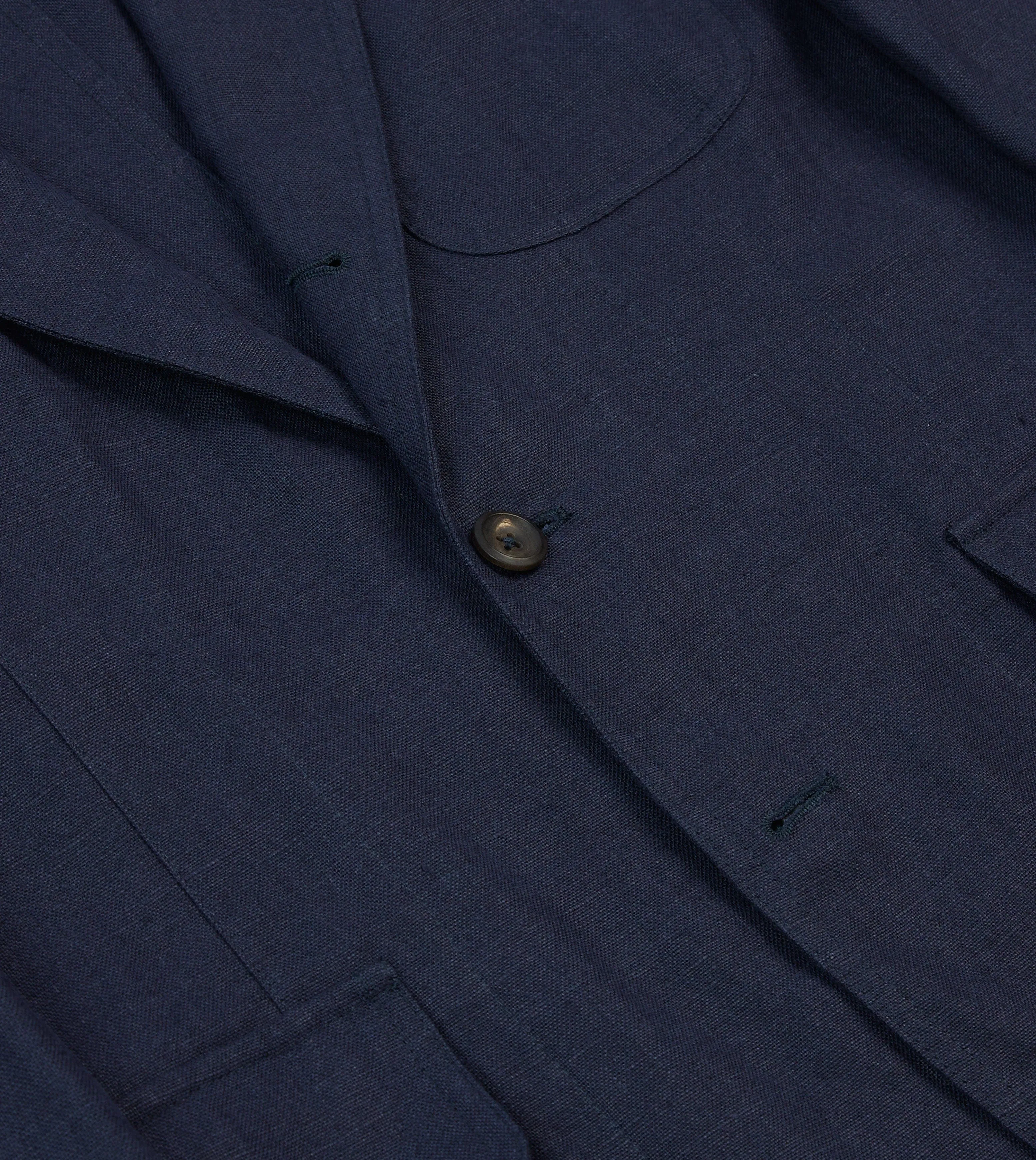 Navy Antique Linen Games Blazer Mk. I