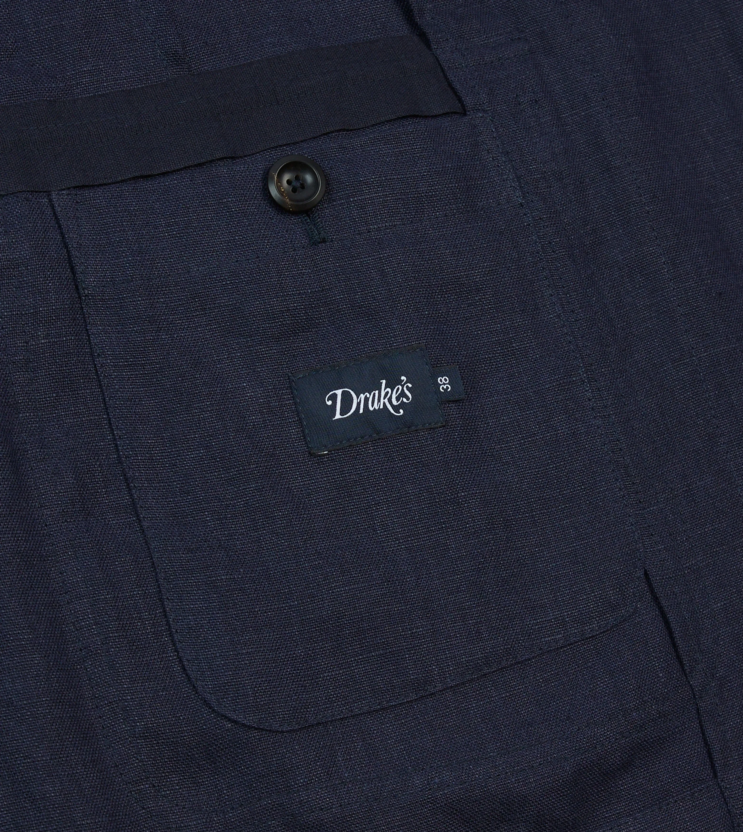 Navy Antique Linen Games Blazer Mk. I