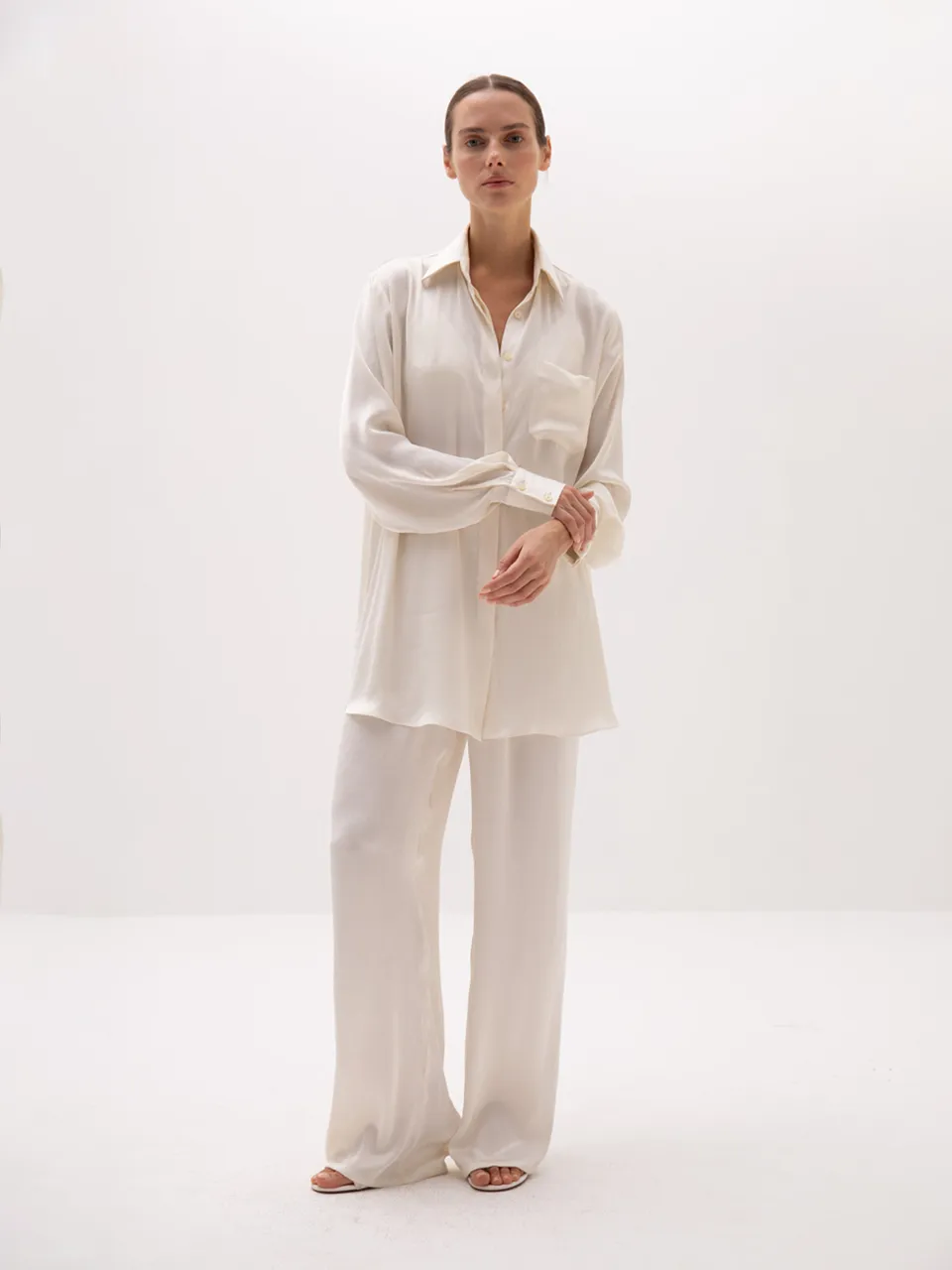 Nazli Satin Shirt