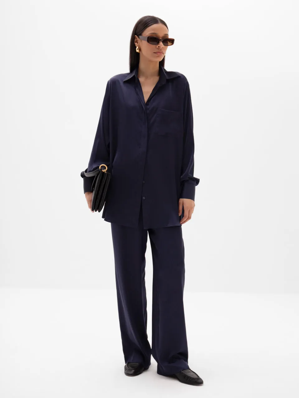 Nazli Satin Shirt