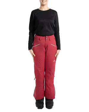 Nobody's Princess Mila Women's Snow Pant Short - Raspberry