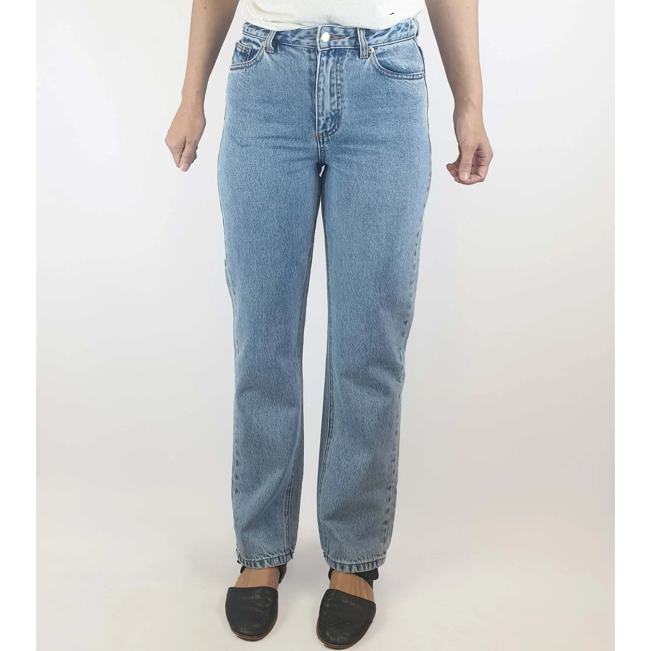Nude Lucy unworn light denim straight leg jeans size 26 (best fits size 8)