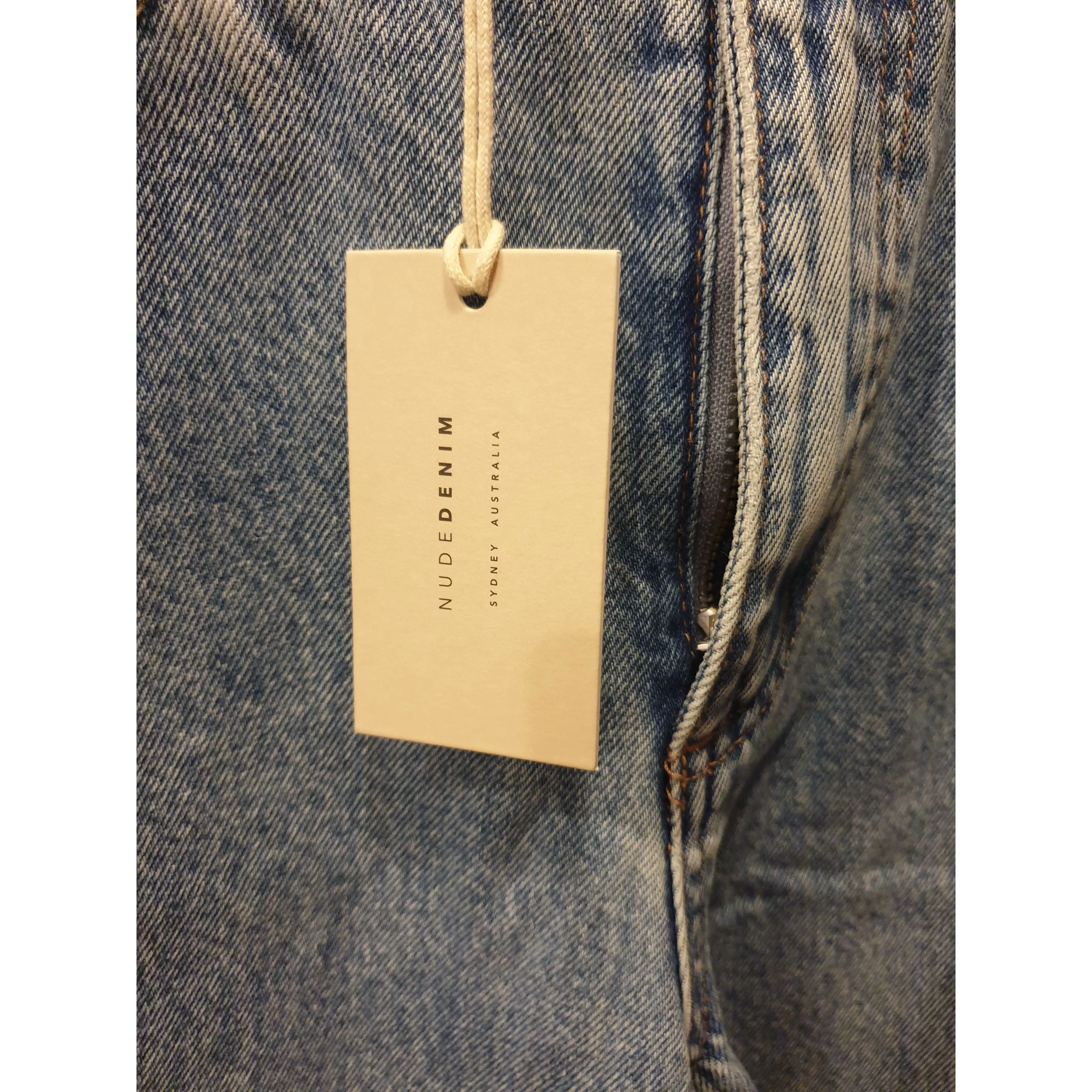 Nude Lucy unworn light denim straight leg jeans size 26 (best fits size 8)