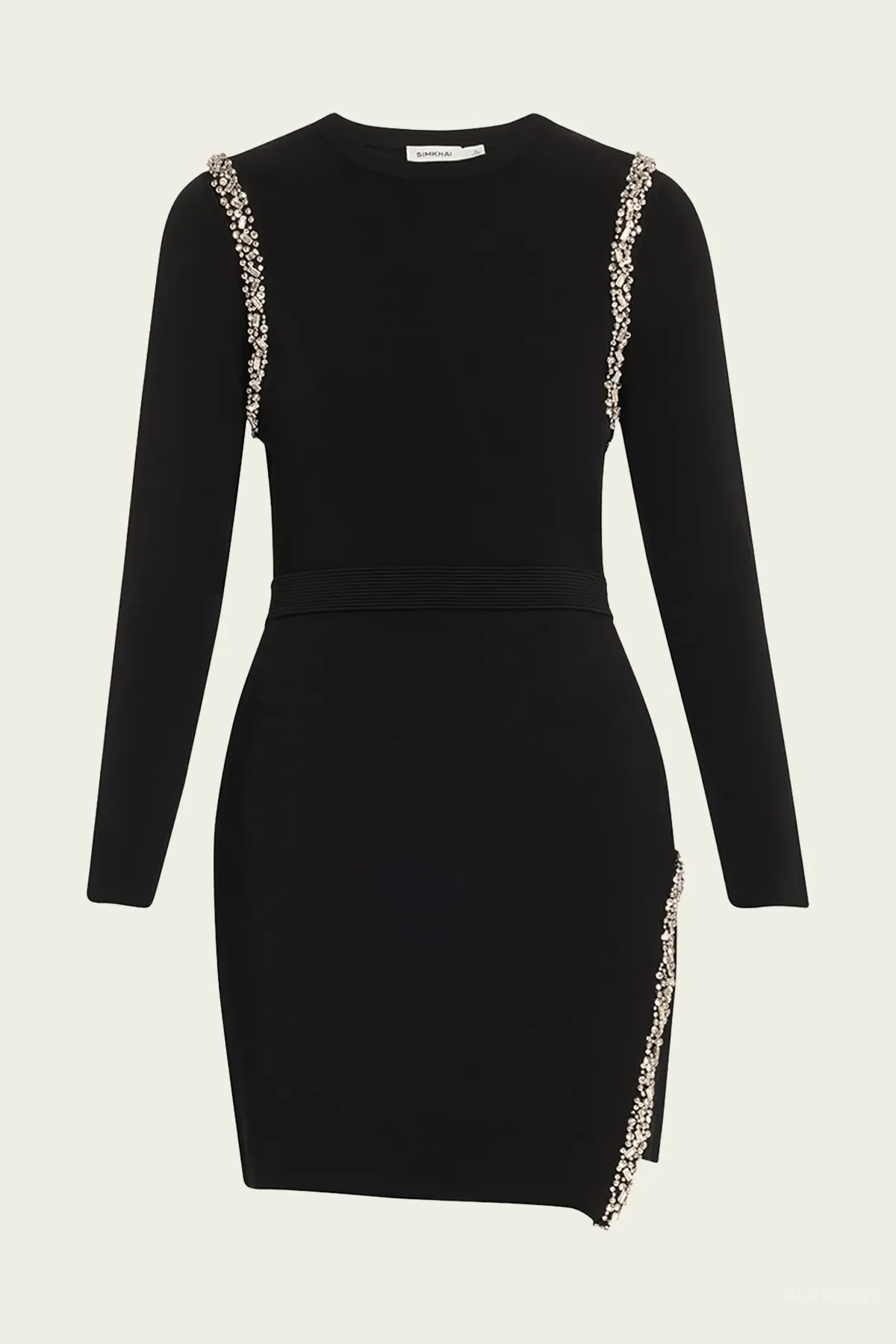 NYX Wrap Dress in Black