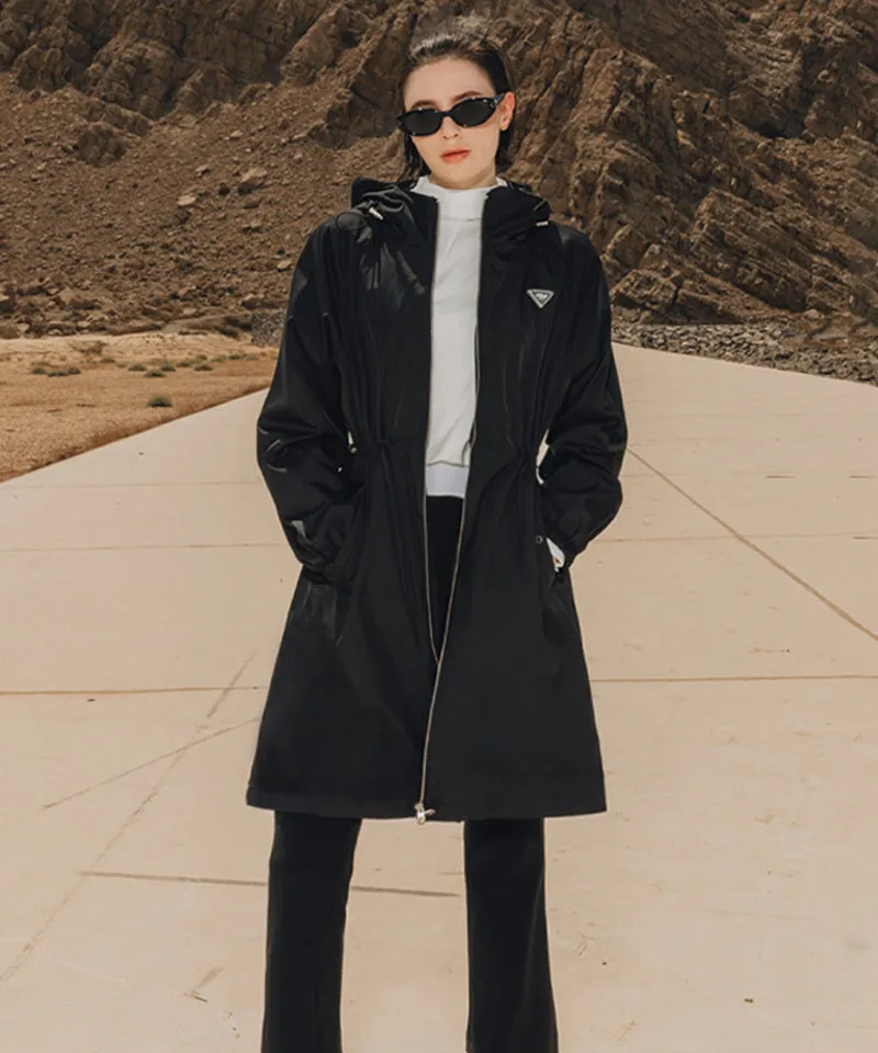 OBER Golf Long Field Windbreaker - Black