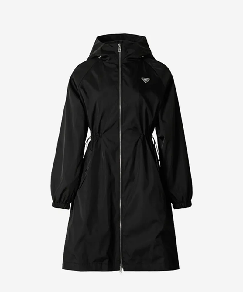 OBER Golf Long Field Windbreaker - Black