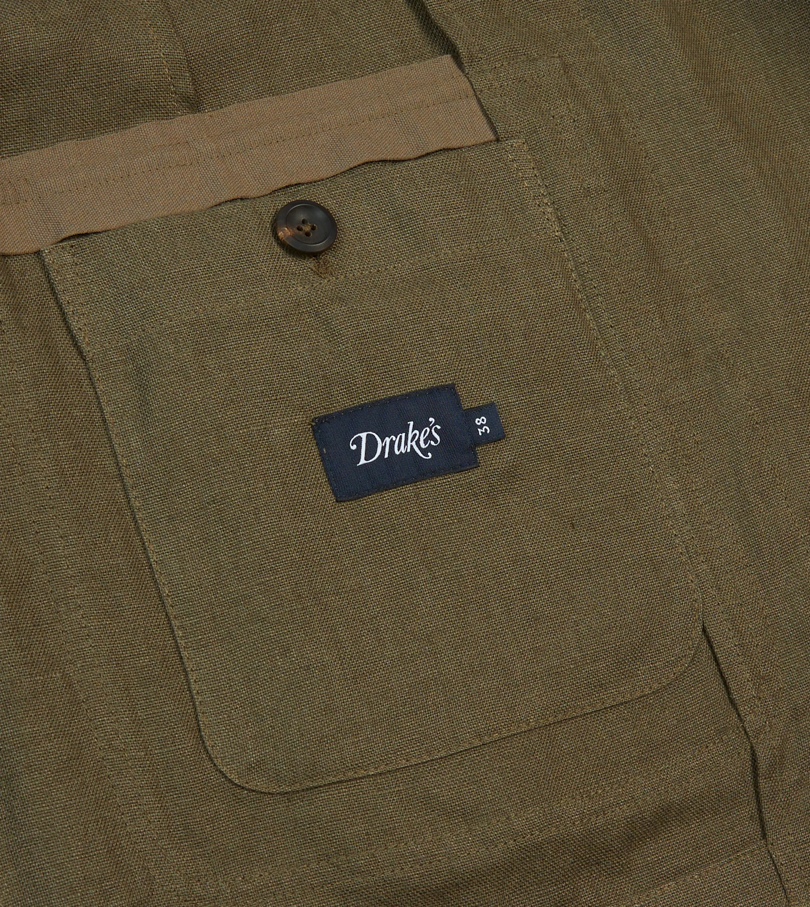 Olive Antique Linen Games Blazer Mk. I