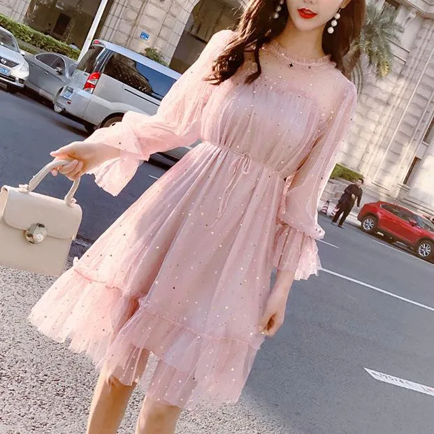 Organza Star Dress SD02451