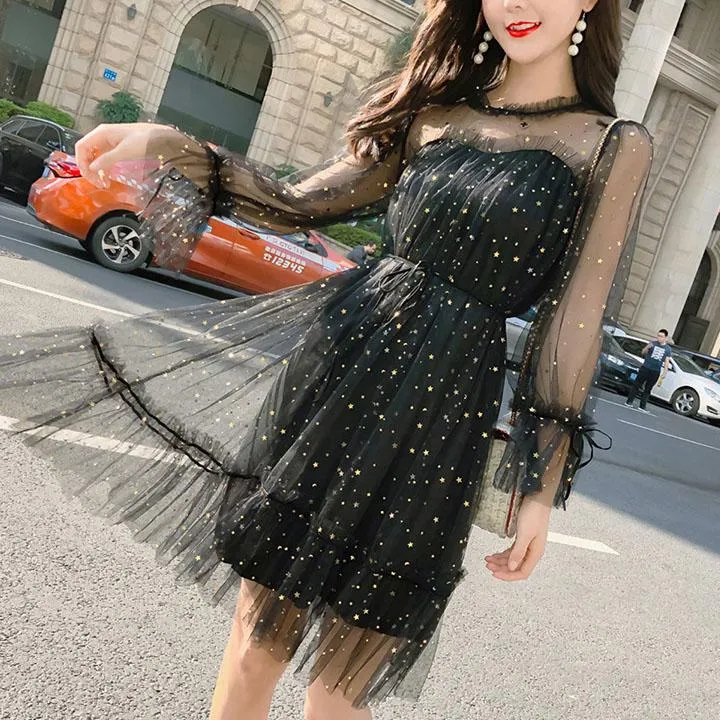 Organza Star Dress SD02451