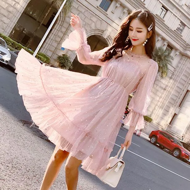 Organza Star Dress SD02451