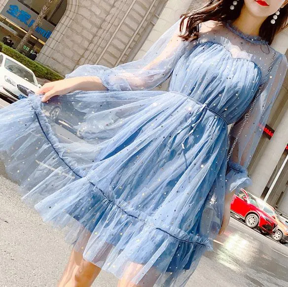 Organza Star Dress SD02451