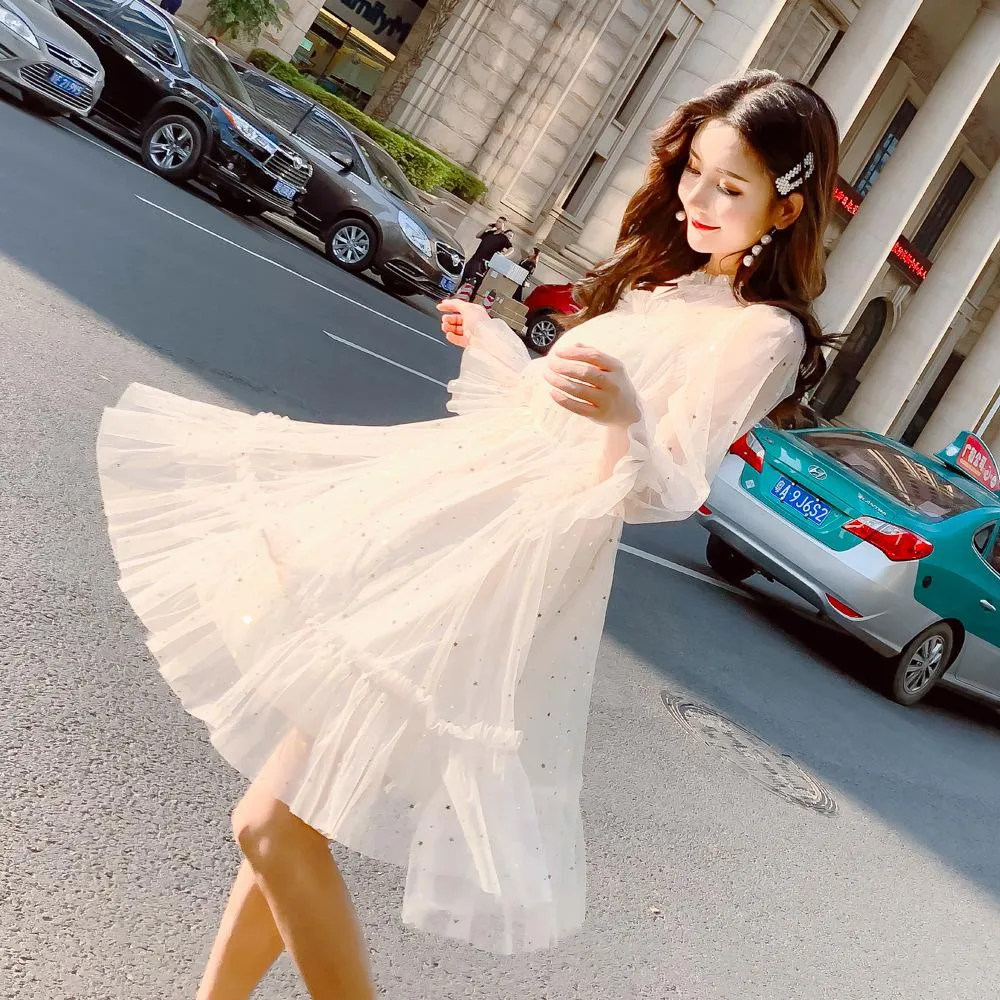 Organza Star Dress SD02451