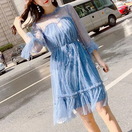 Organza Star Dress SD02451