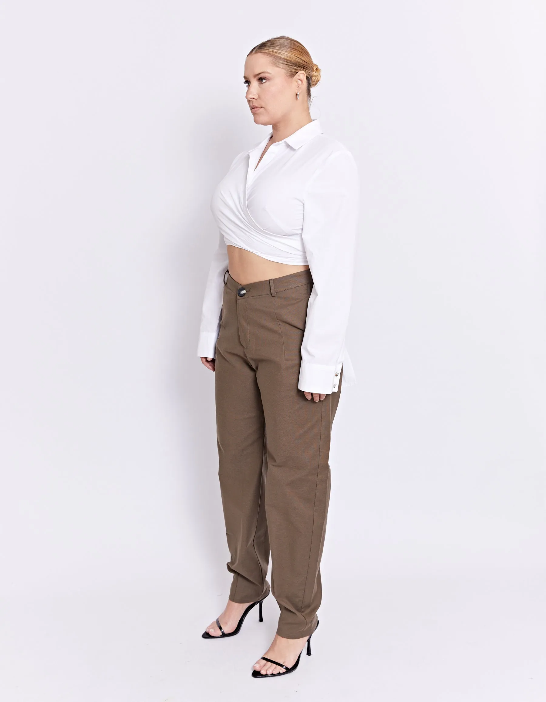 PARKS TAILORED PANT | WOOD