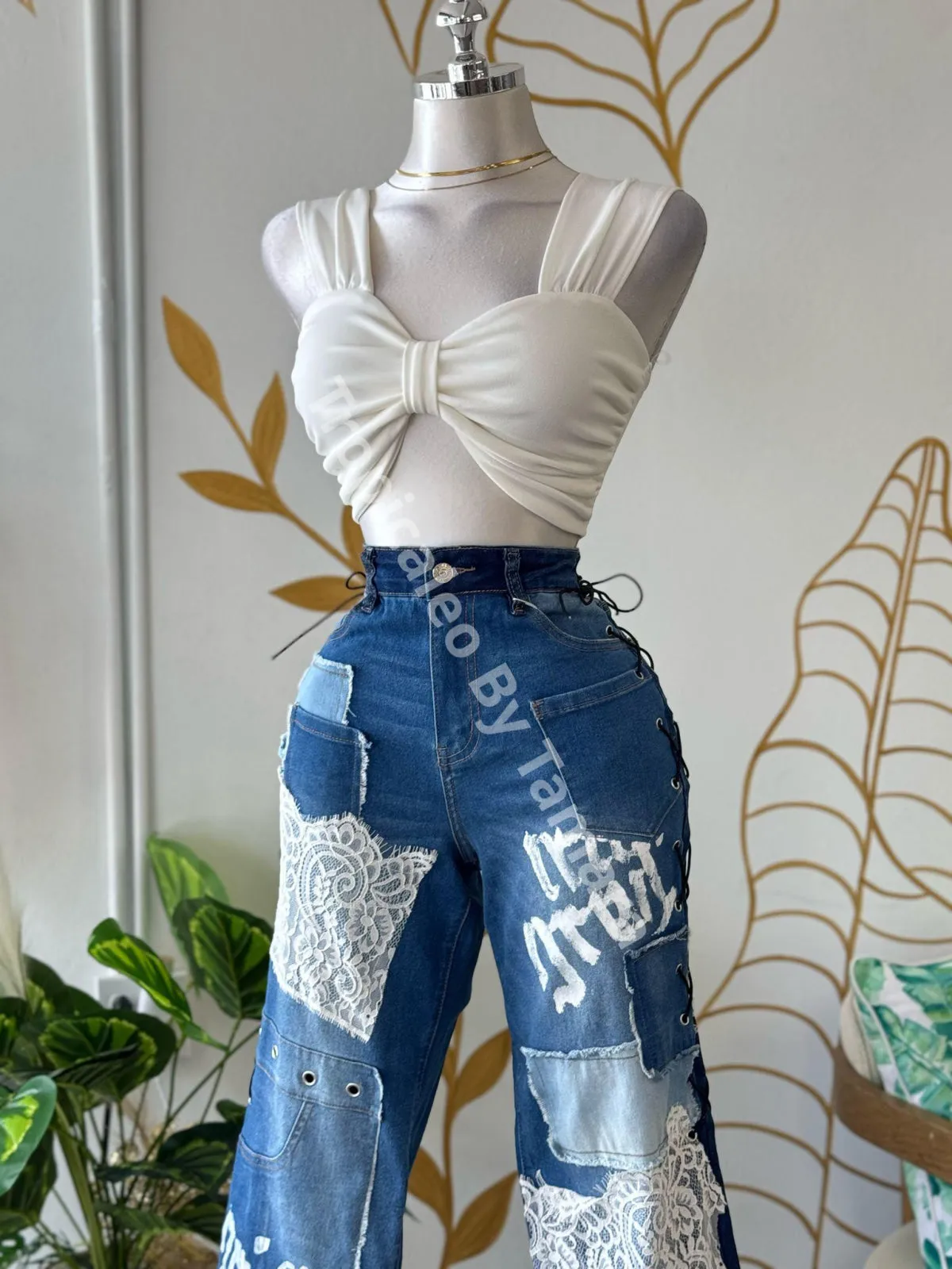 PatchLace Denim