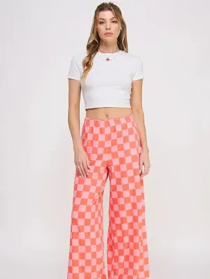Peppermint Check Pants