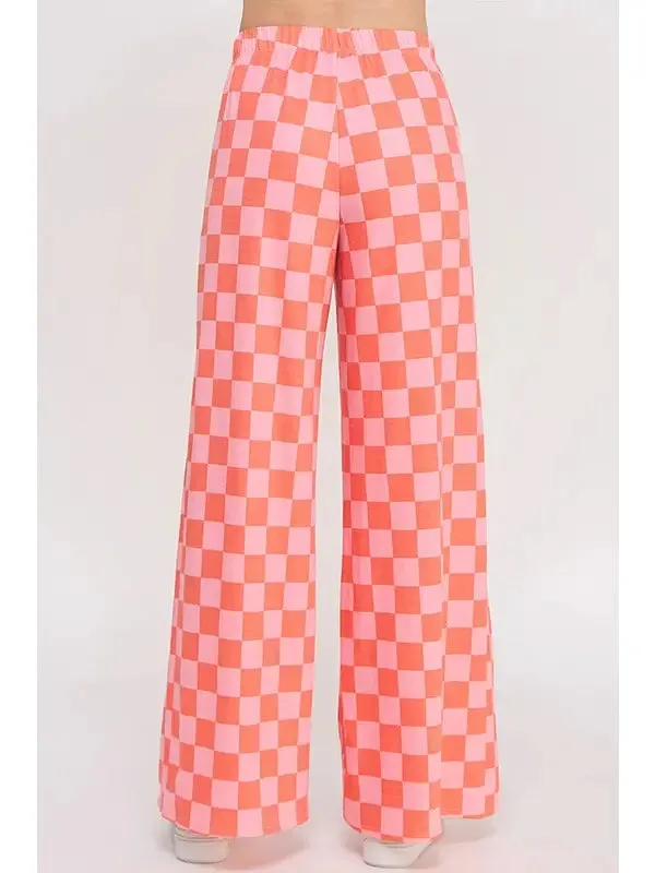 Peppermint Check Pants