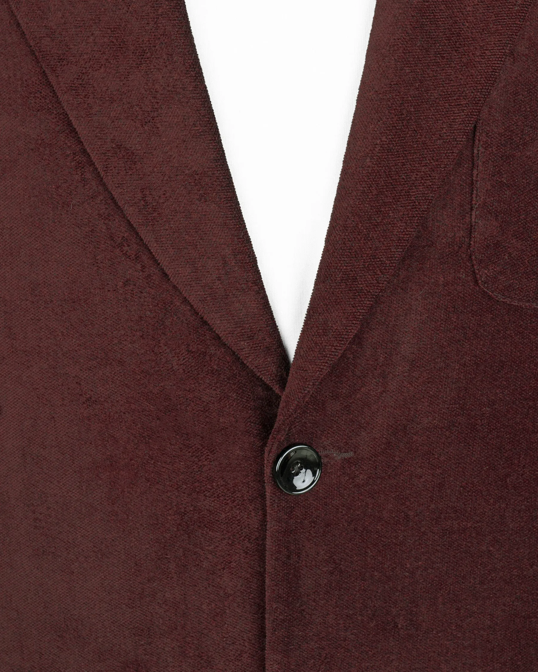 Persian Plum velvet Designer Sports Blazer