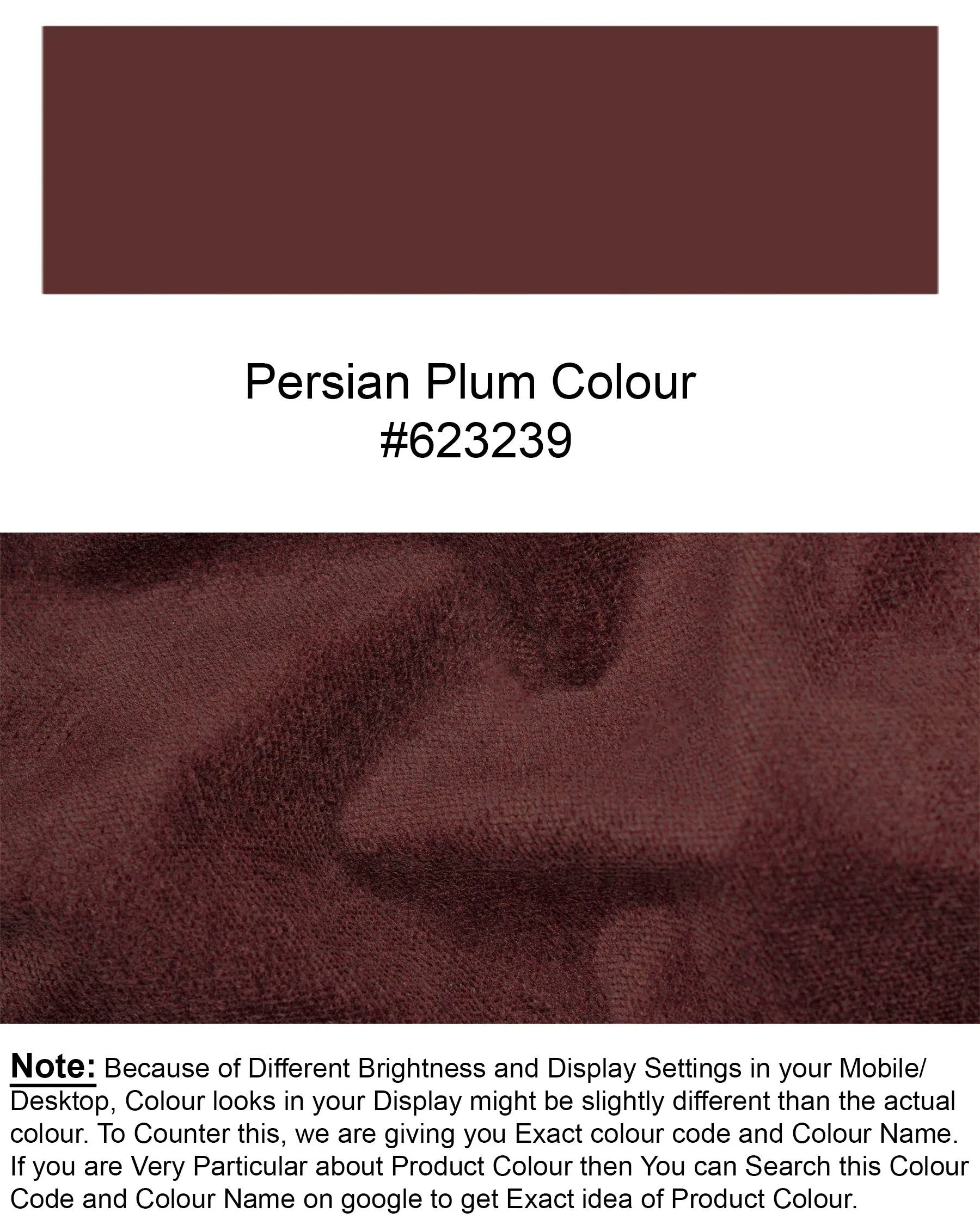 Persian Plum velvet Designer Sports Blazer