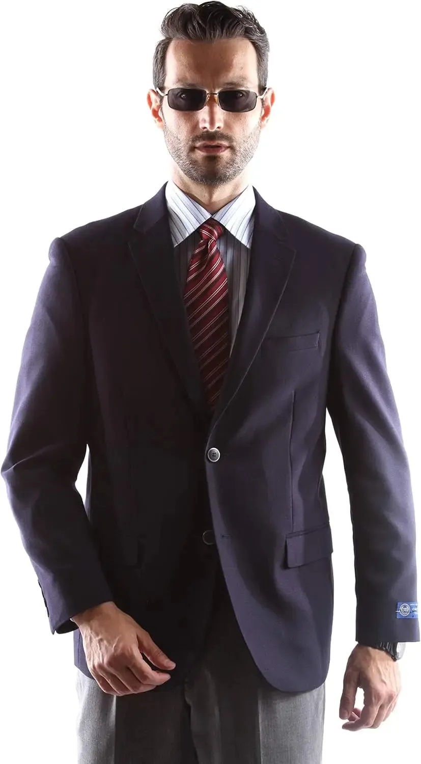 Plus Size Men's Blazer-Stylish