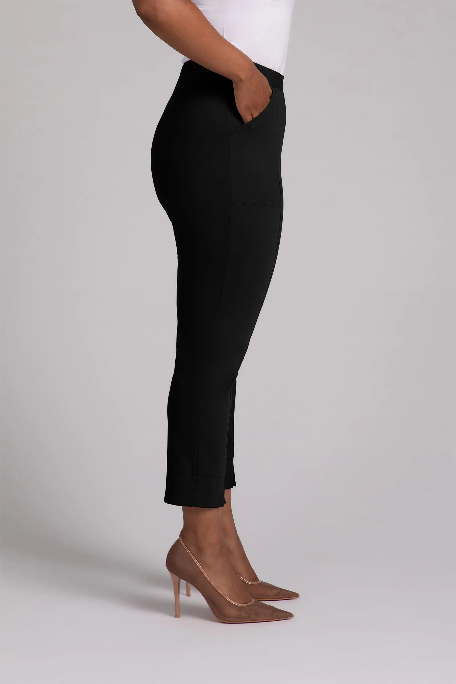 Ponte Hepburn Ankle Pant