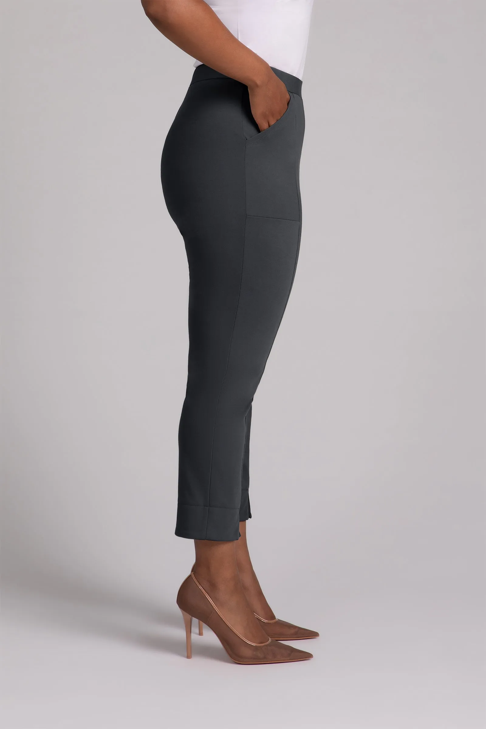 Ponte Hepburn Ankle Pant
