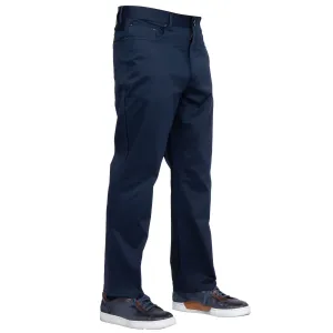 Prestige Men's Navy Blue High-end Pants