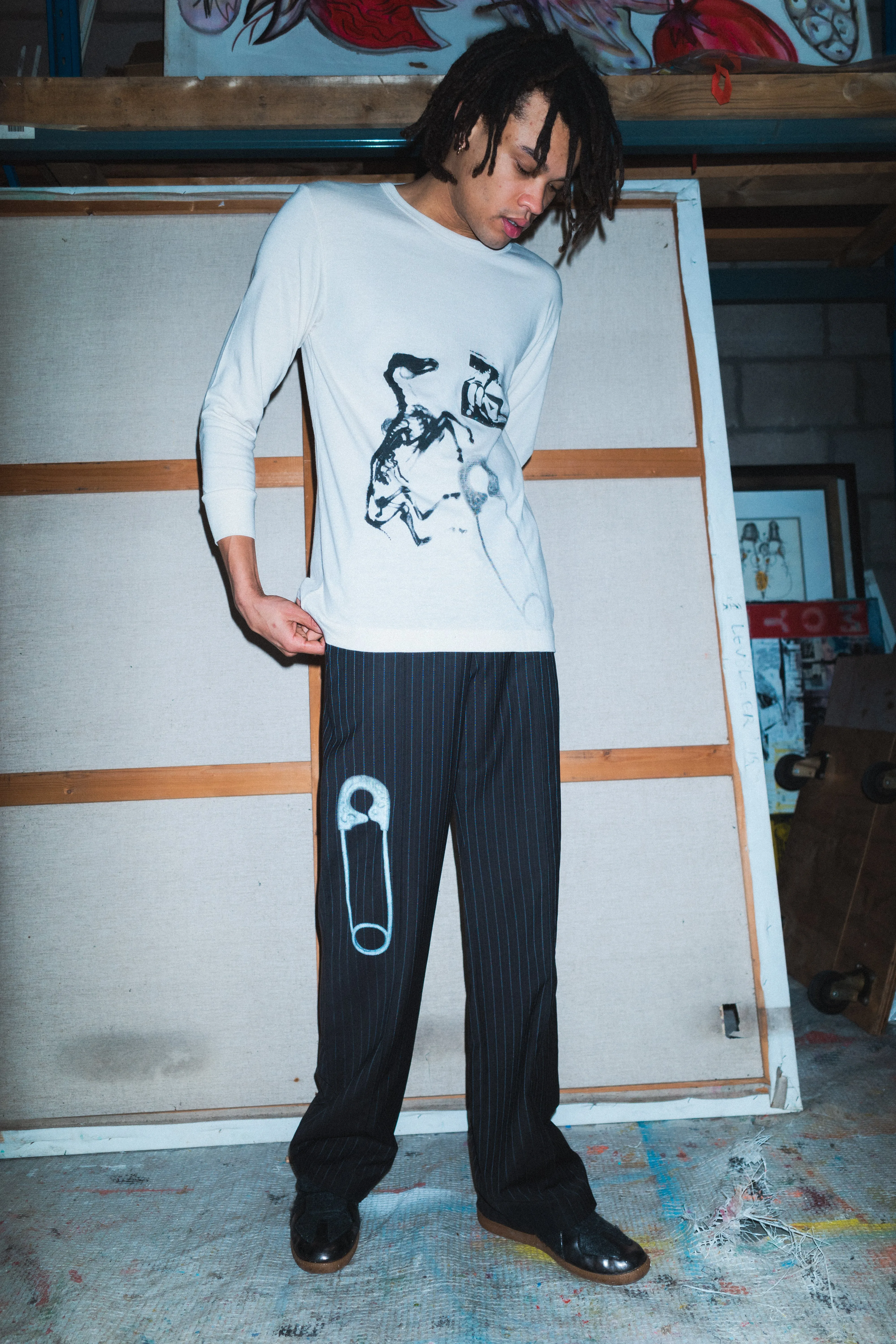 Provoke Brown Pintstripe x Lotus Lourdes