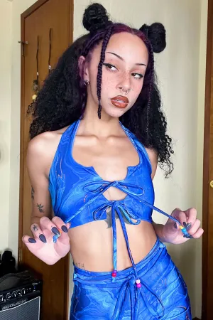 Psychedelic Fantasy Crop Top