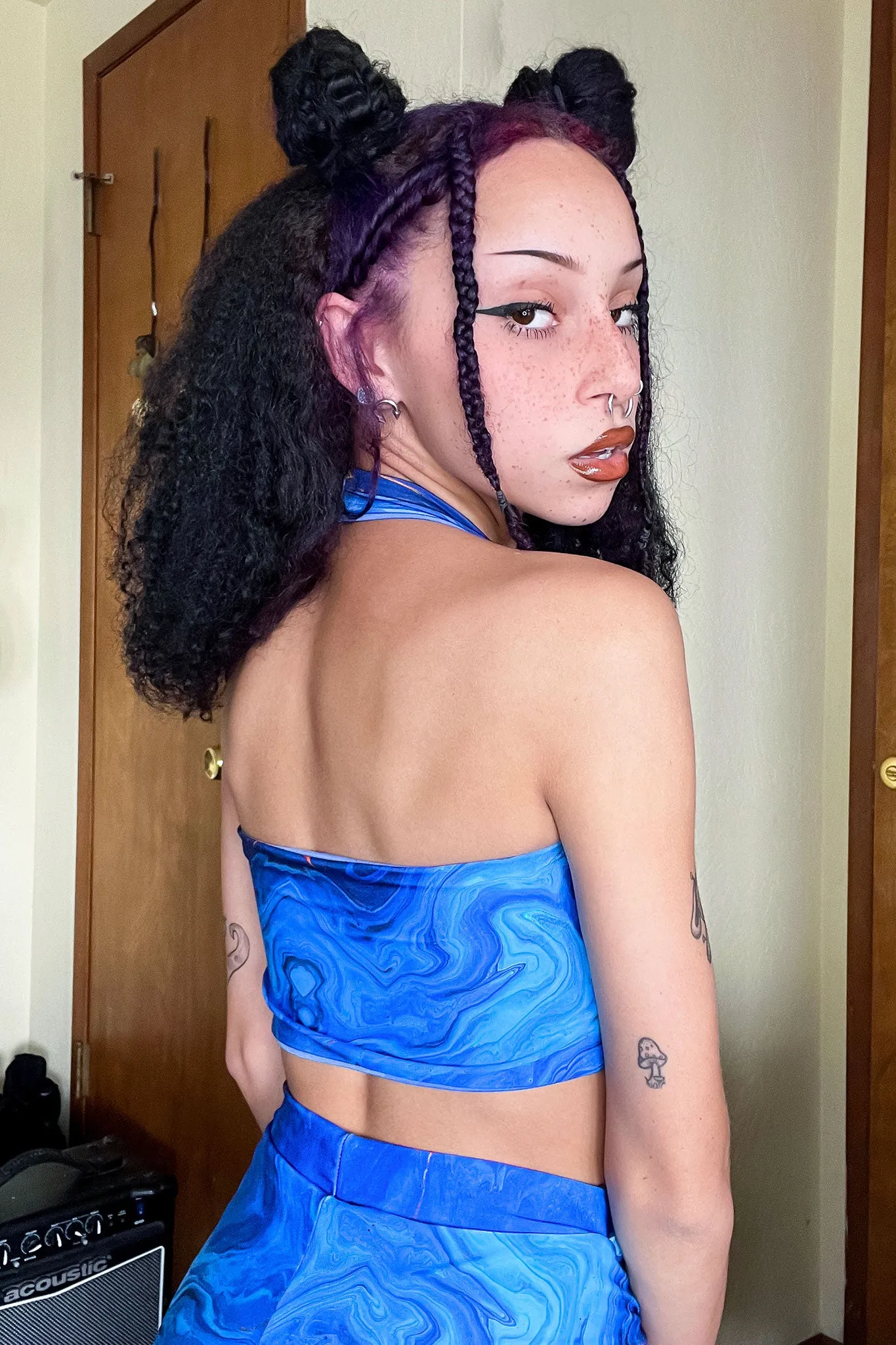 Psychedelic Fantasy Crop Top