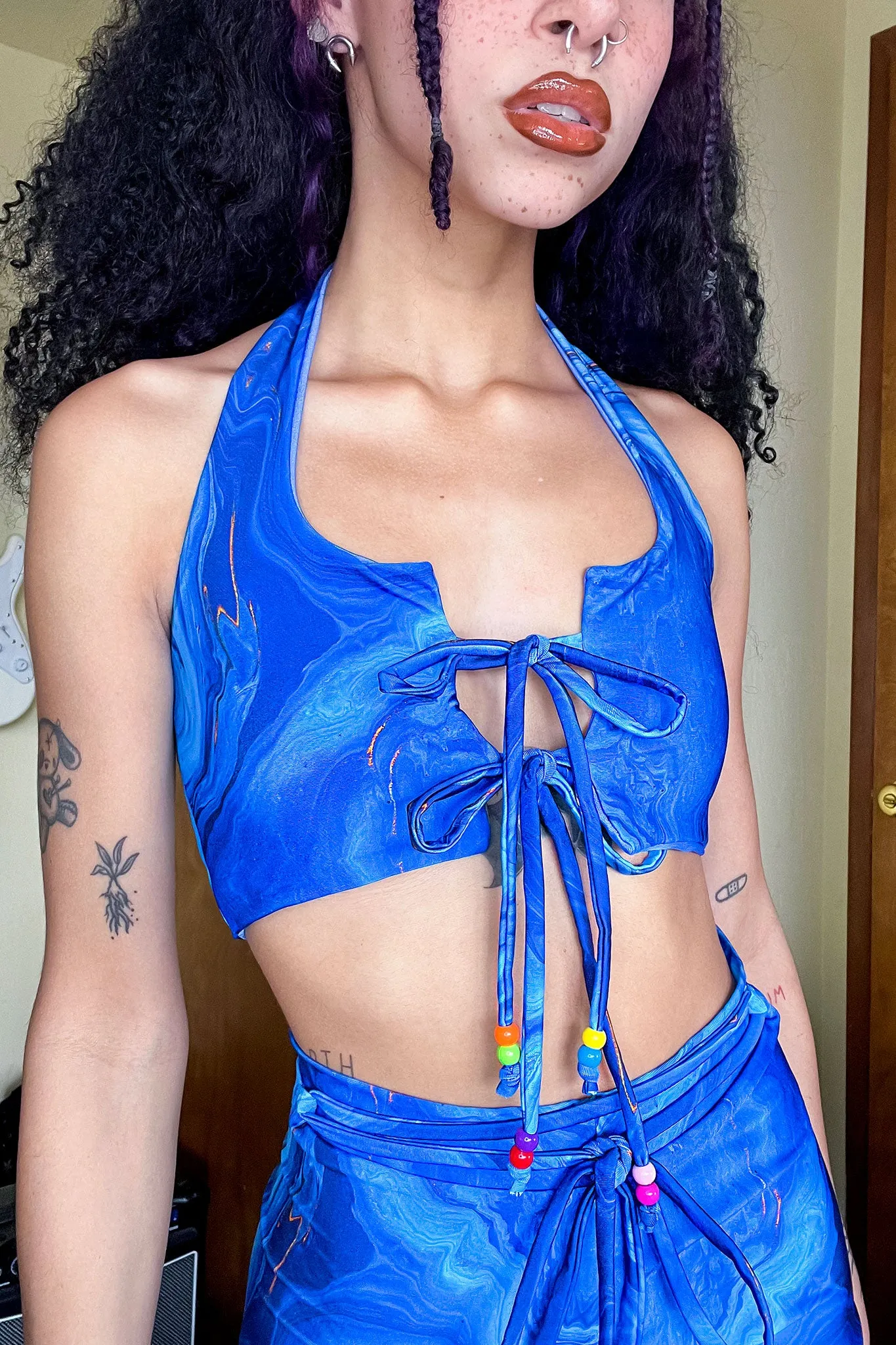 Psychedelic Fantasy Crop Top