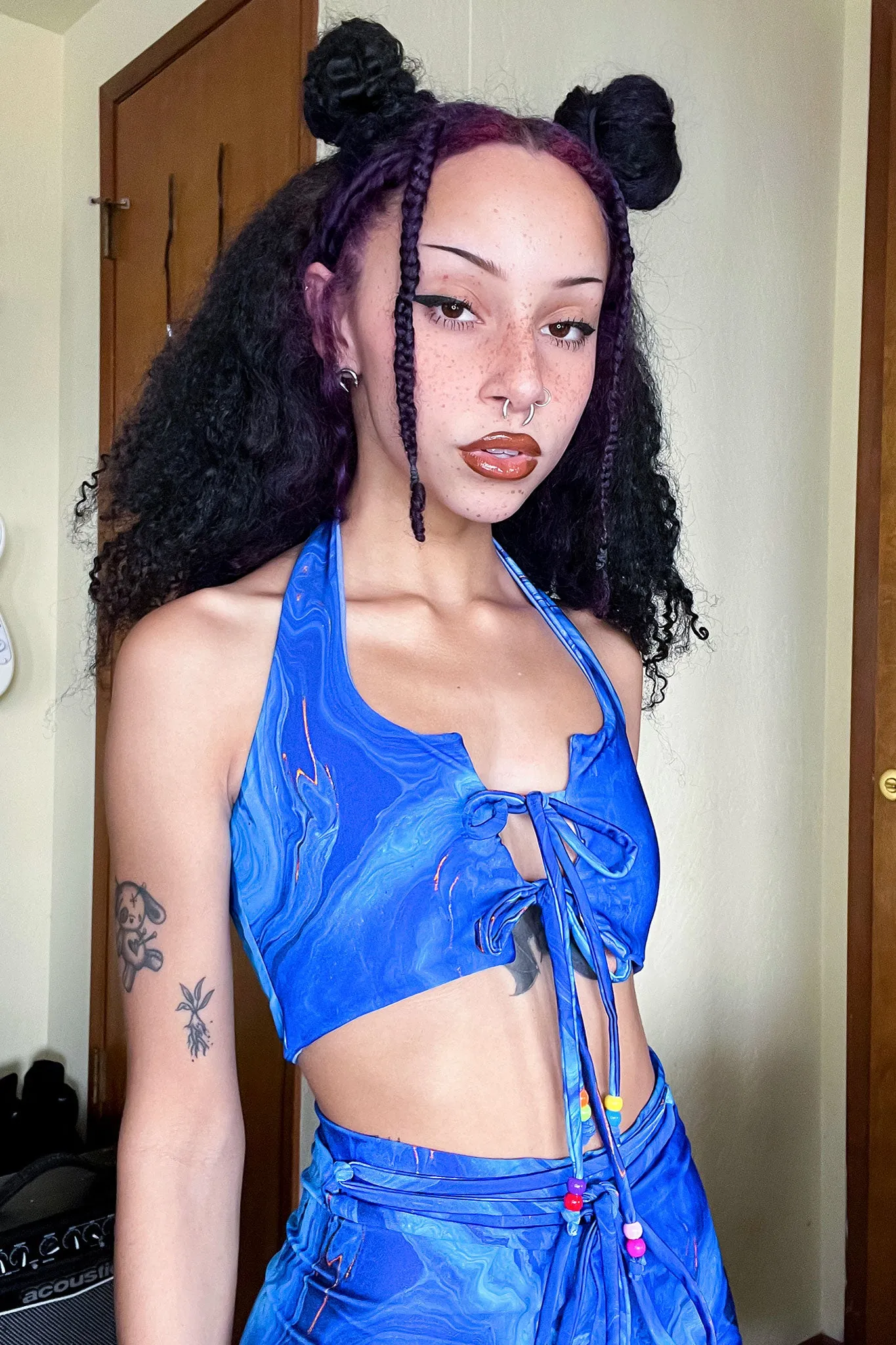 Psychedelic Fantasy Crop Top