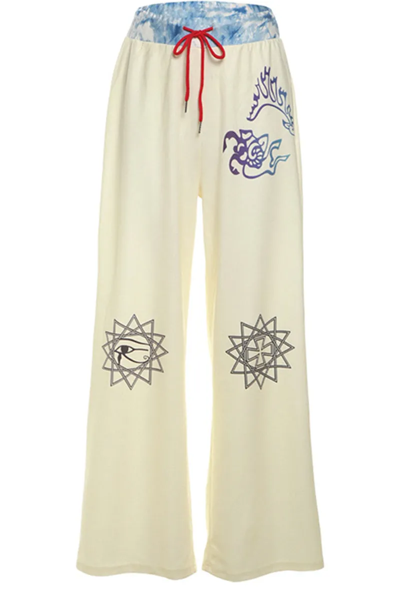 PT3262 Graphic Straight Leg Sweatpants