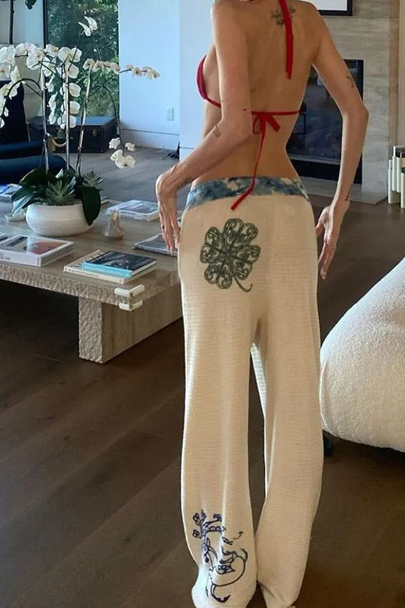 PT3262 Graphic Straight Leg Sweatpants