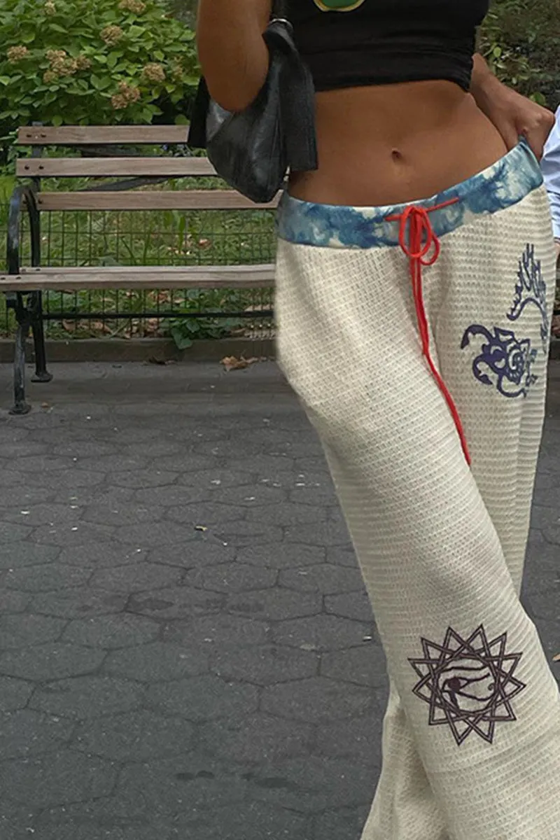 PT3262 Graphic Straight Leg Sweatpants