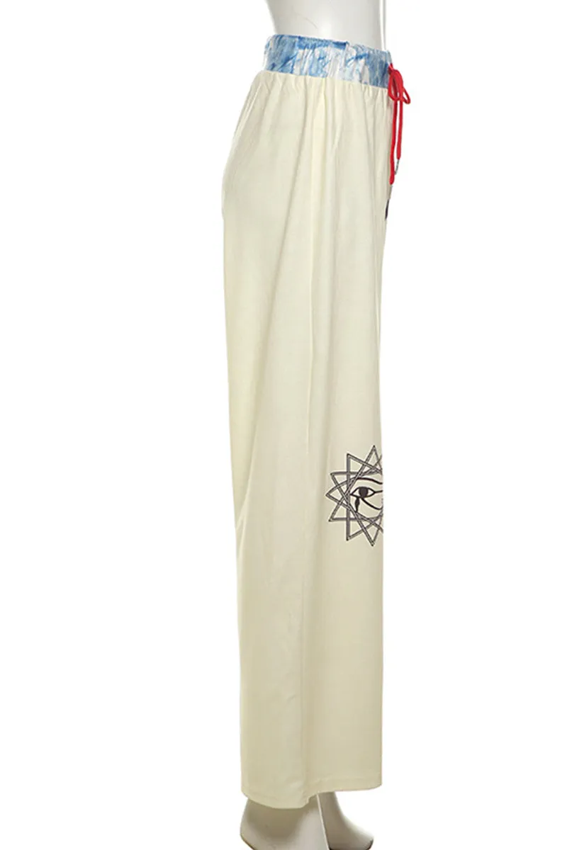 PT3262 Graphic Straight Leg Sweatpants