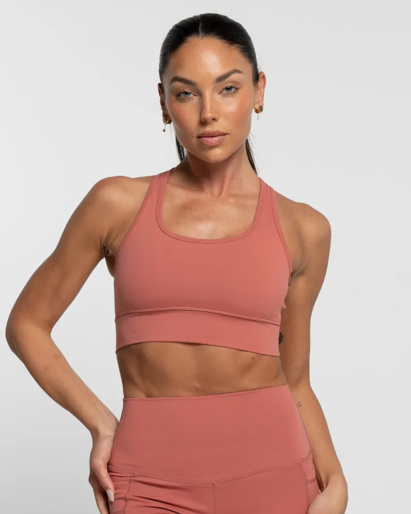 Racer Crop - Terracotta