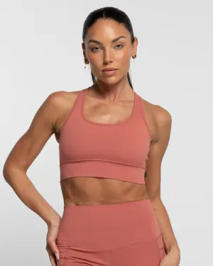 Racer Crop - Terracotta