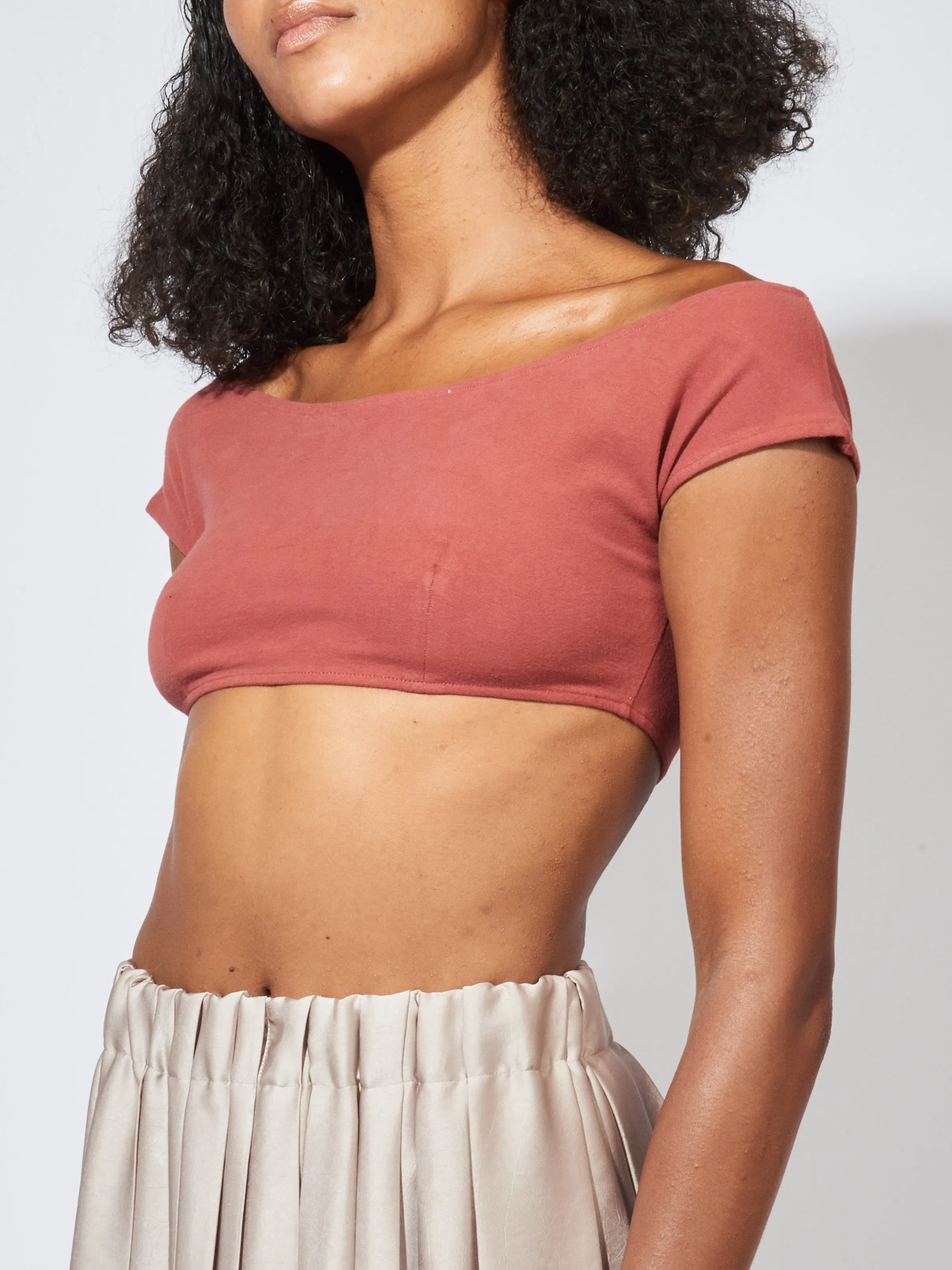 Red Clay Salinas Crop Top