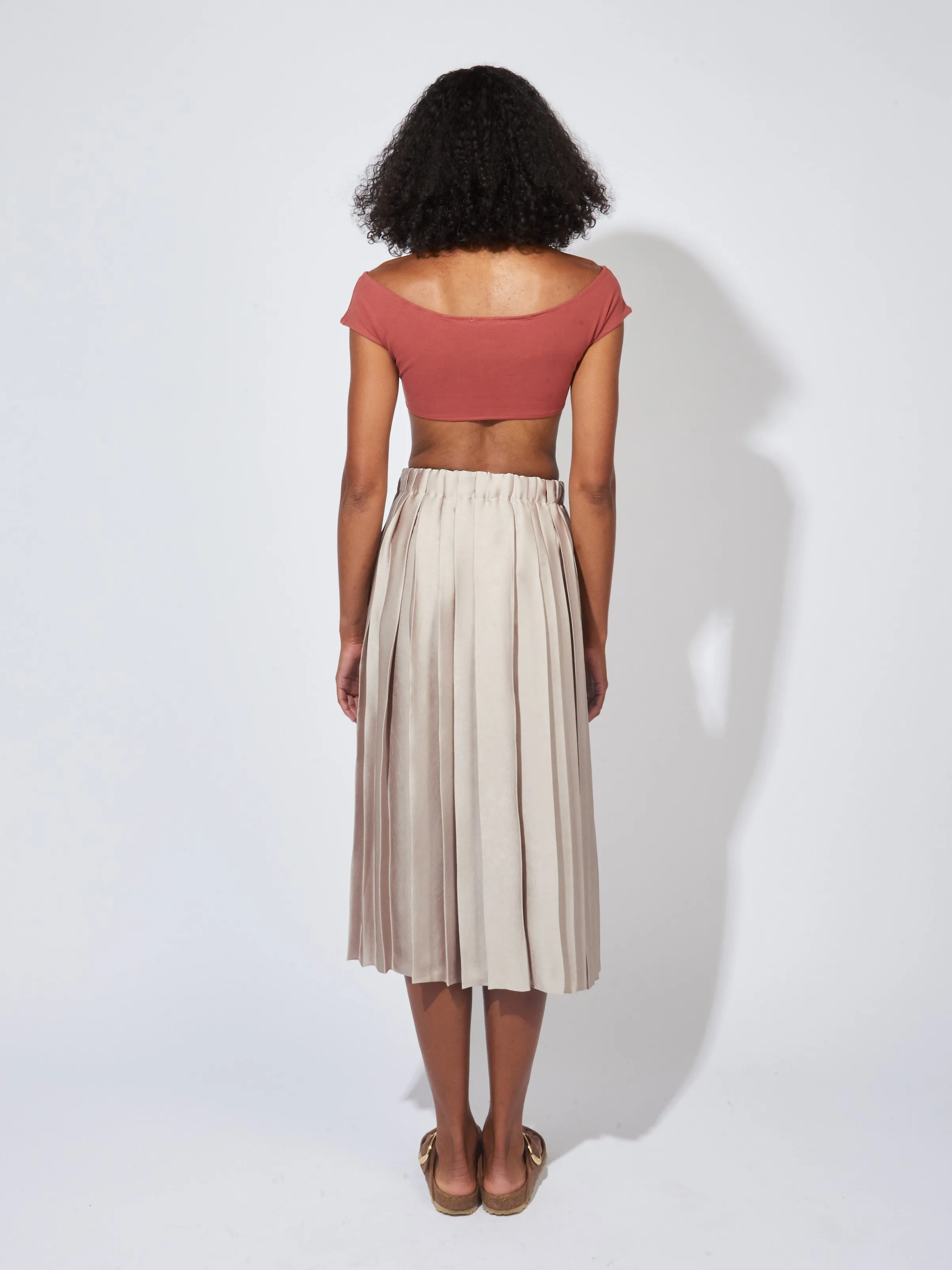 Red Clay Salinas Crop Top