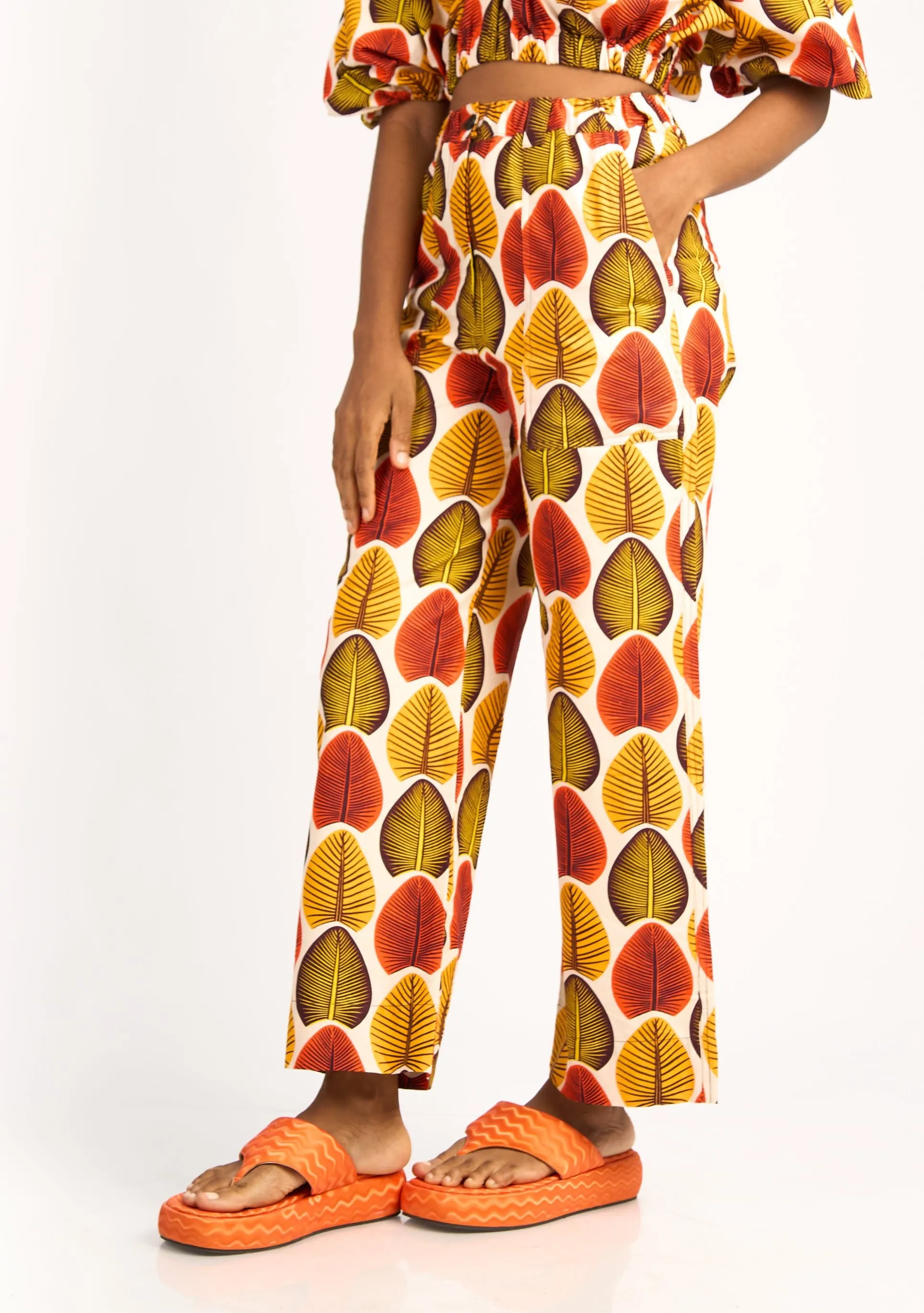 Relaxed Straight Leg Pants - Broadleaf