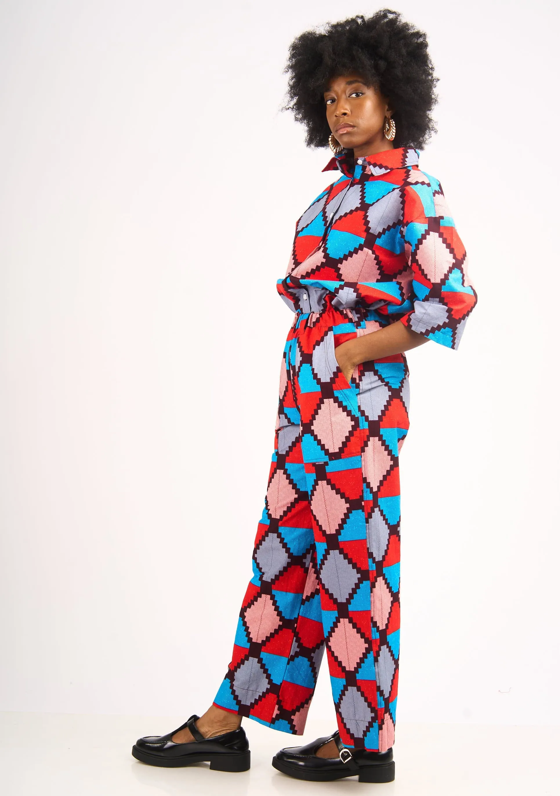 Relaxed Straight Leg Pants - Funnel