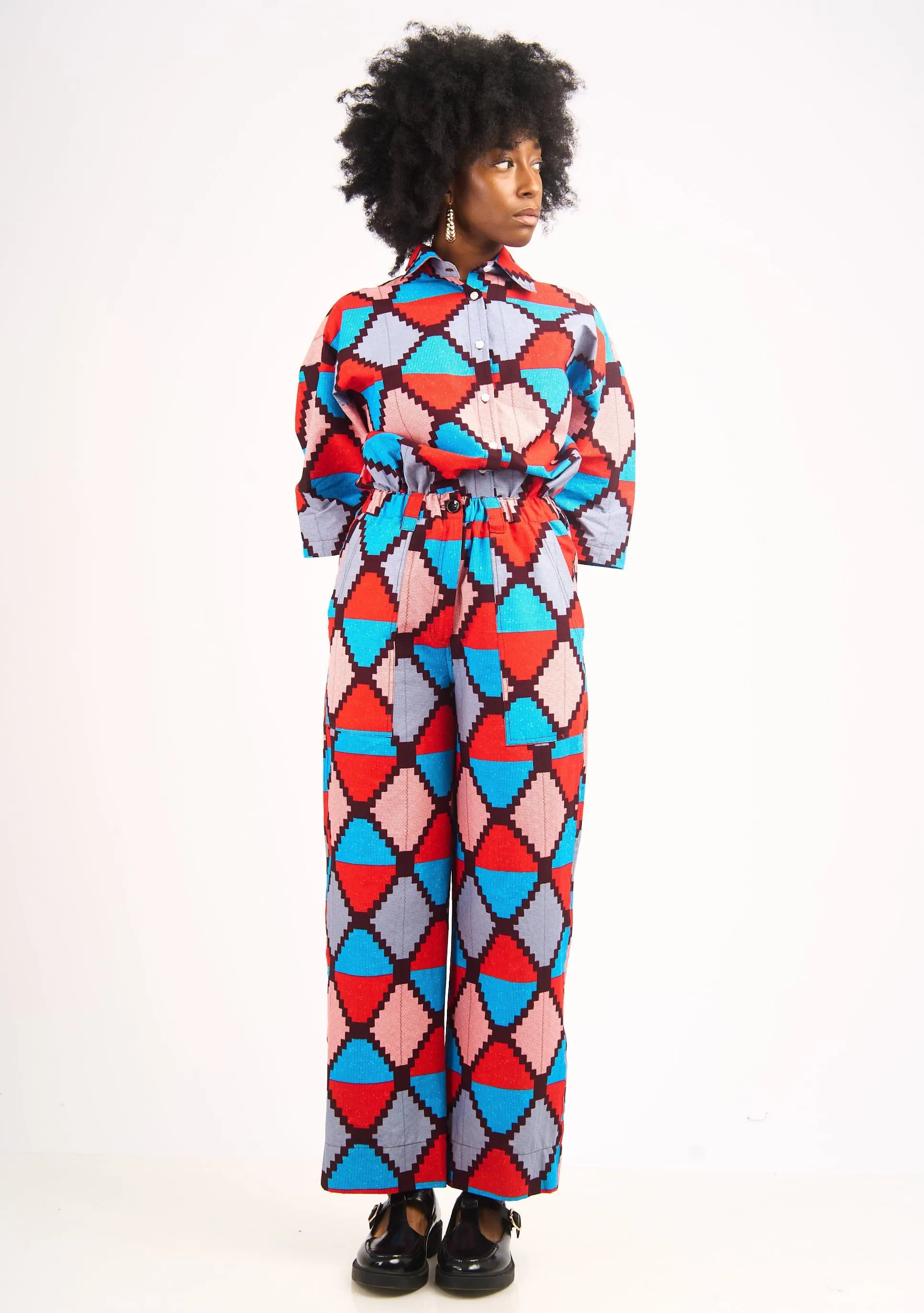Relaxed Straight Leg Pants - Funnel