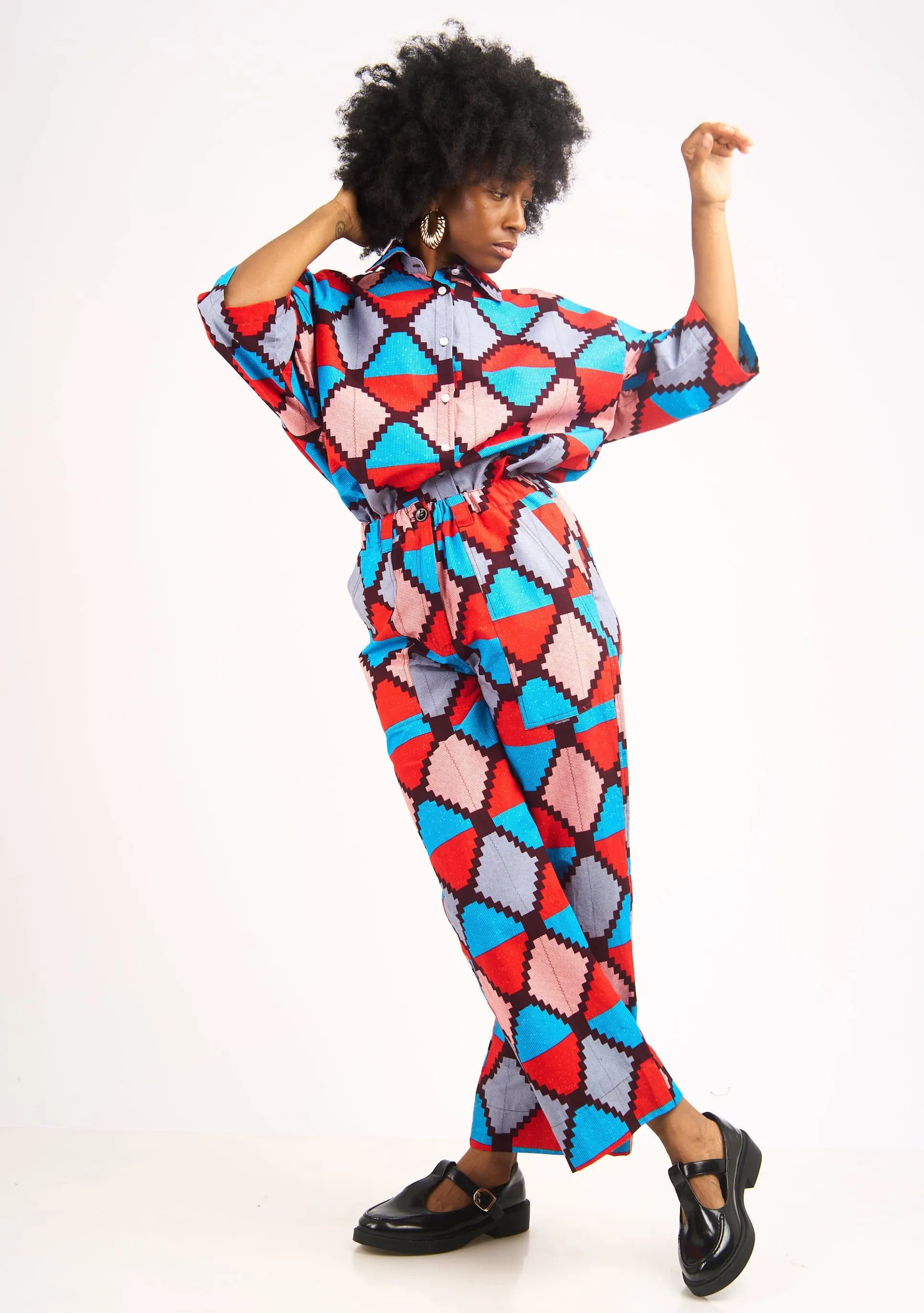 Relaxed Straight Leg Pants - Funnel