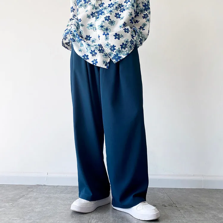 Retro Straight-leg Trousers
