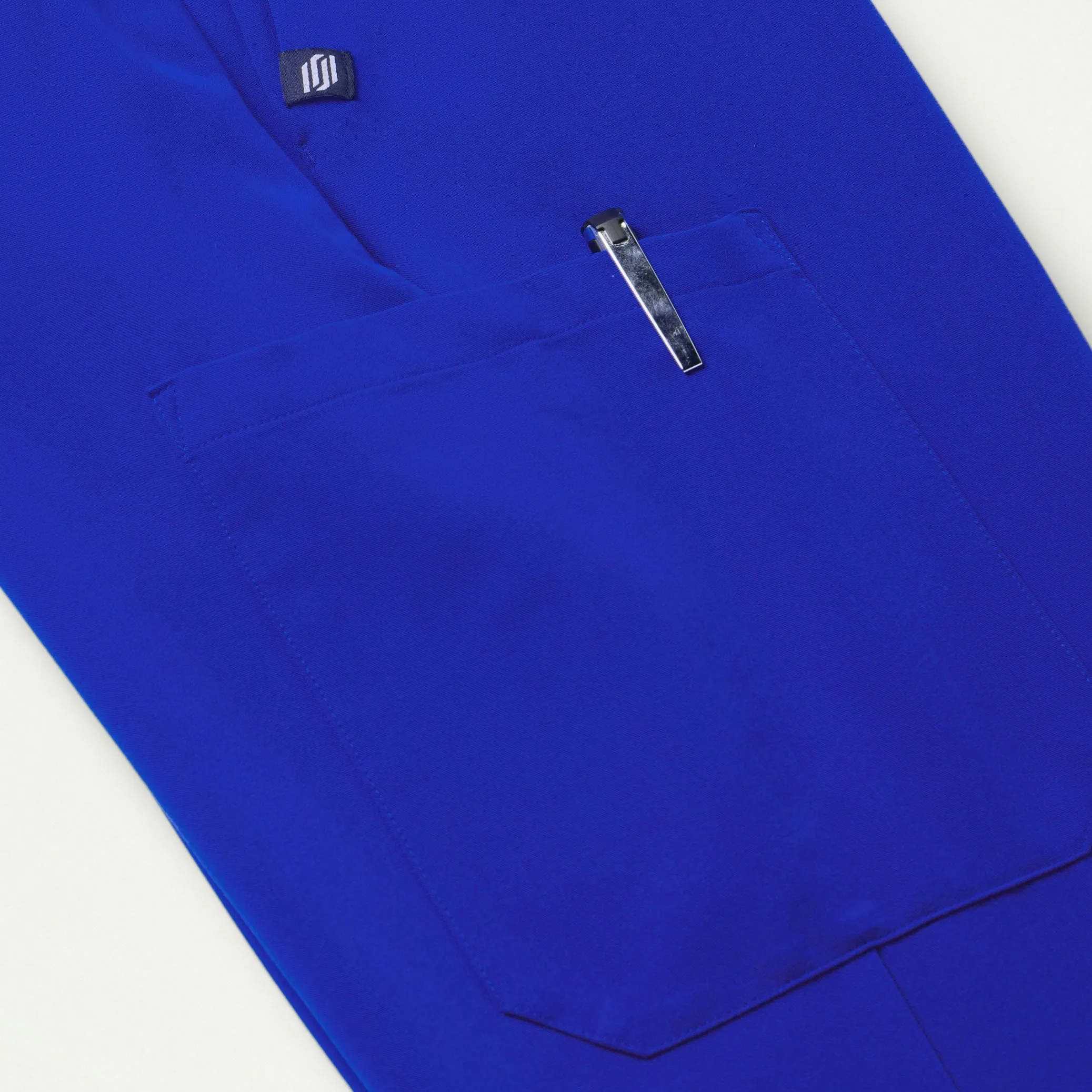 Rhodes Everyday Straight-Leg Scrub Pant - Electric Blue