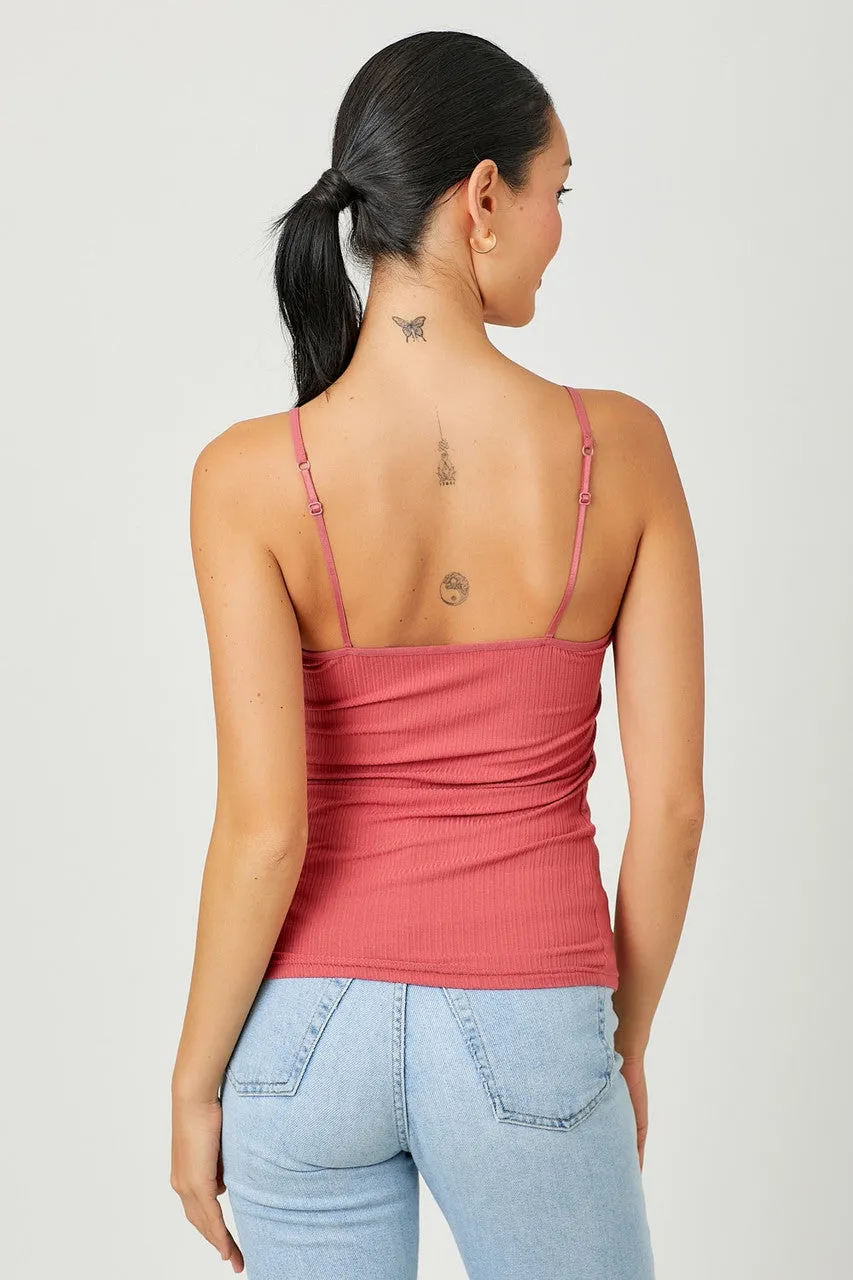 RIBBED CAMI - More Colors