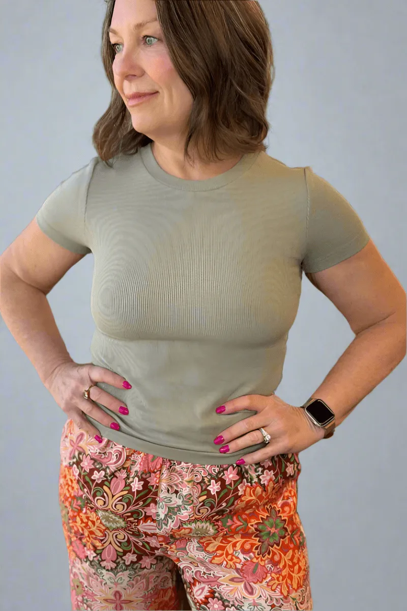 Ribbed Comfort Tee