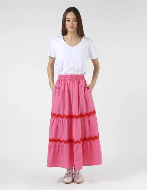 Rio Skirt - Strawberry Sundae